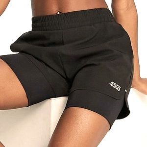 ASOS 4505 Icon Woven Running Shorts with underlayer